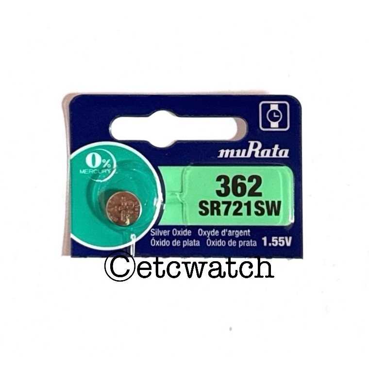 พร้อมส่ง> ถ่านกระดุม Murata SR721SW / 362 1 ก้อน