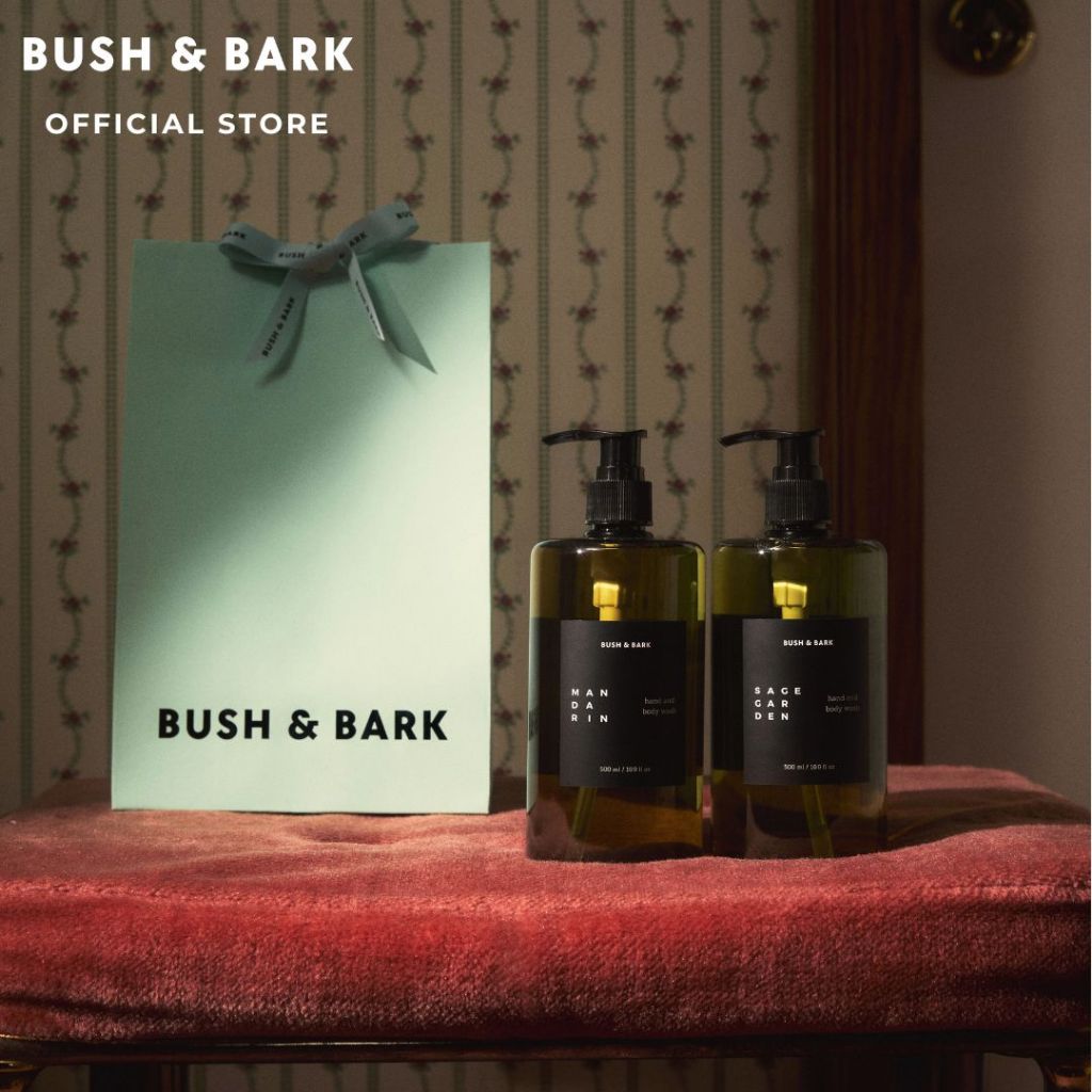 BUSH & BARK - Holiday Gift Set 3 ชุดของขวัญ ของขวัญ เครื่องหอม สบู่ล้างมือ เจลล้างมือ สบู่ สบู่ล้างมือ สบู่เหลว