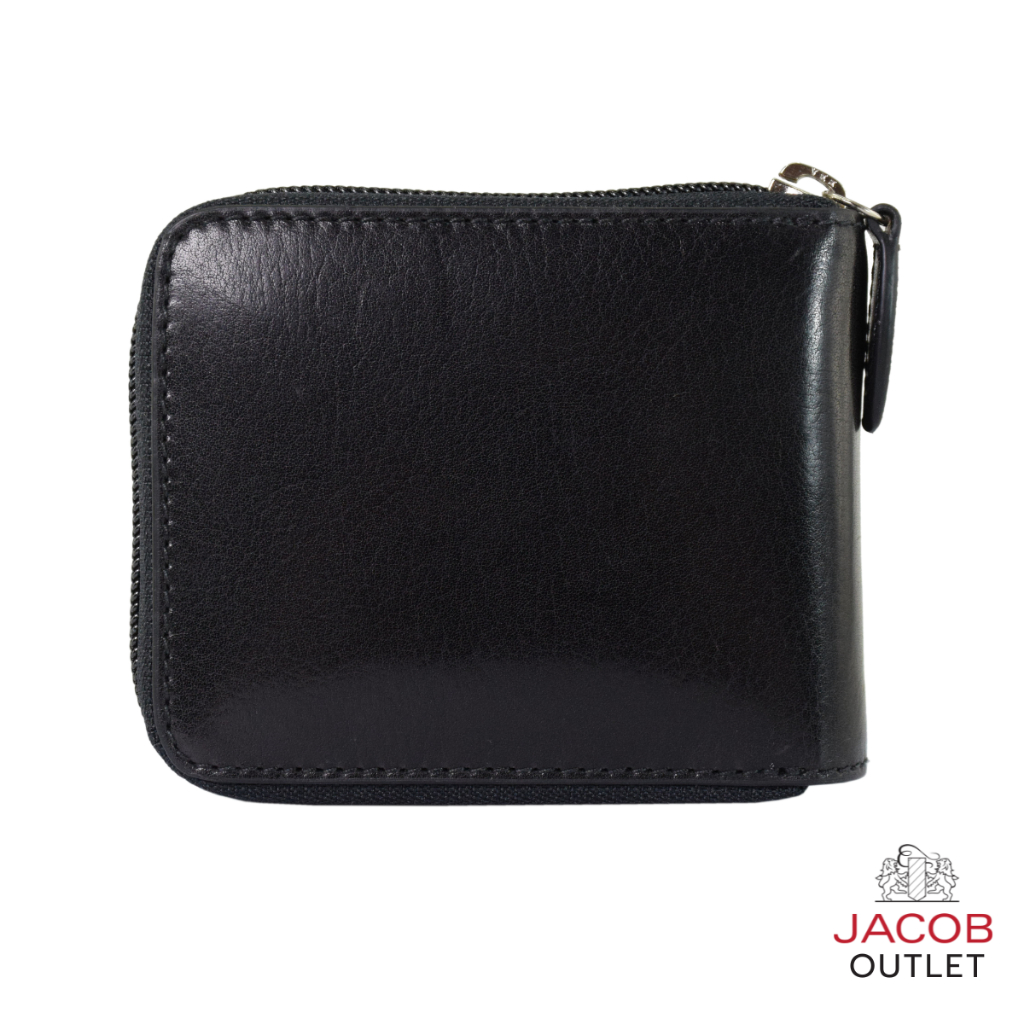 JACOB กระเป๋าสตางค์ชายพร้อมช่องใส่รูปภาพและช่องเก็บเหรียญ - รุ่น PAKI 22505
