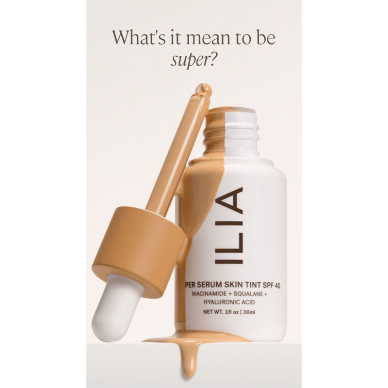 Ilia Ilia super serum skin tint spf 40
