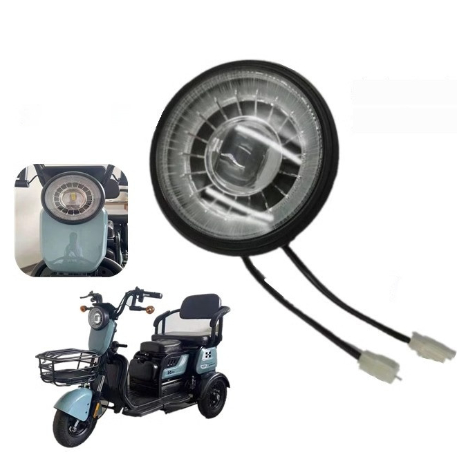 ไฟหน้า LED สําหรับสามล้อไฟฟ้า ไฟรถขนาดใหญ่ แสงสว่างสูง ประหยัดพลังงาน สำหรับรถผู้สูงอายุและรถขนส่ง