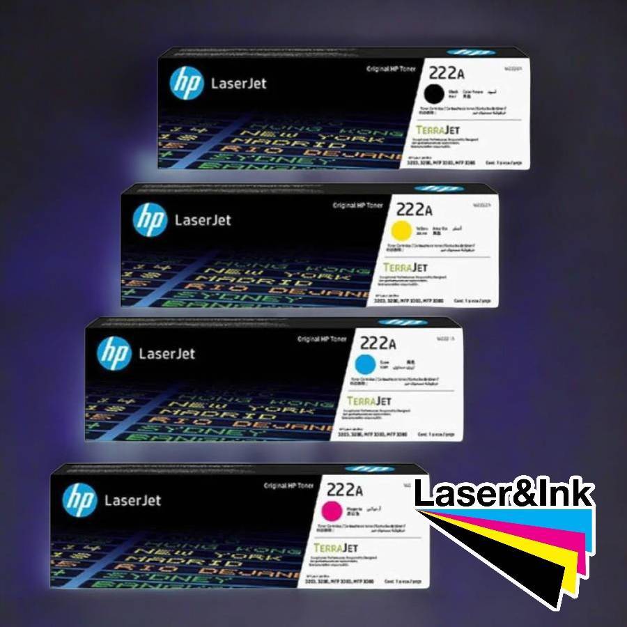 HP 222A Original LaserJet Toner Cartridge (W2220A-W2223A)