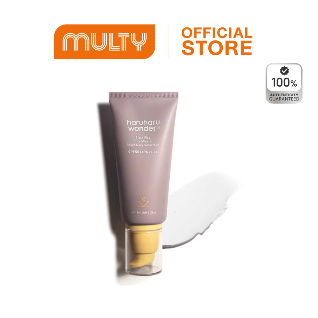 haruharu wonder Black Rice Pure Mineral Relief Daily Sunscreen SPF50+/PA++++ 50 ml.