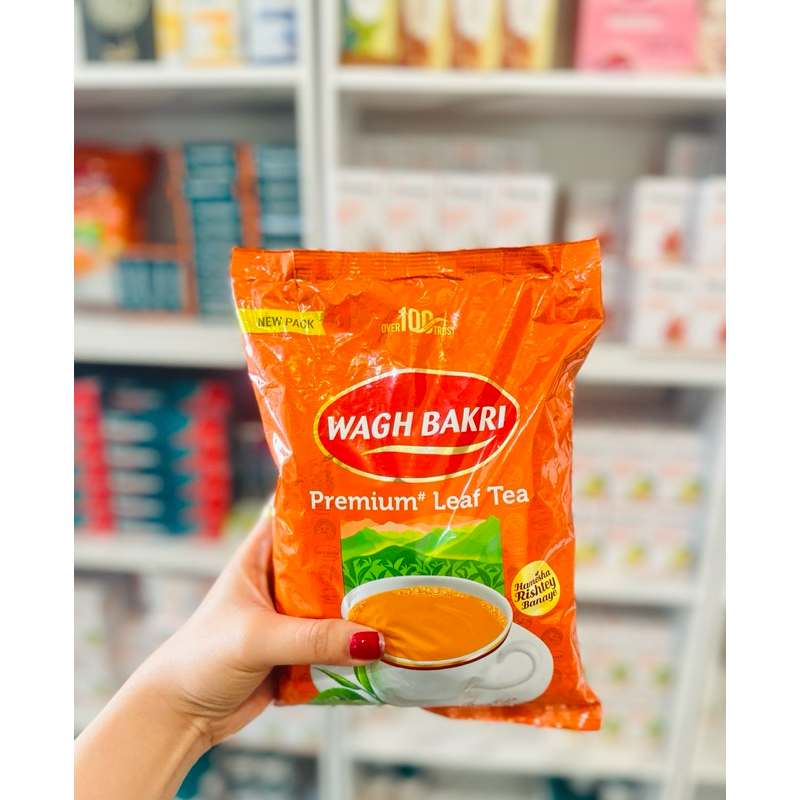 WAGH BAKRI Premium  Leaf Tea 🫖  500กรัม ชาอินเดีย ชาต้ม ของแท้จากอินเดีย 🇮🇳