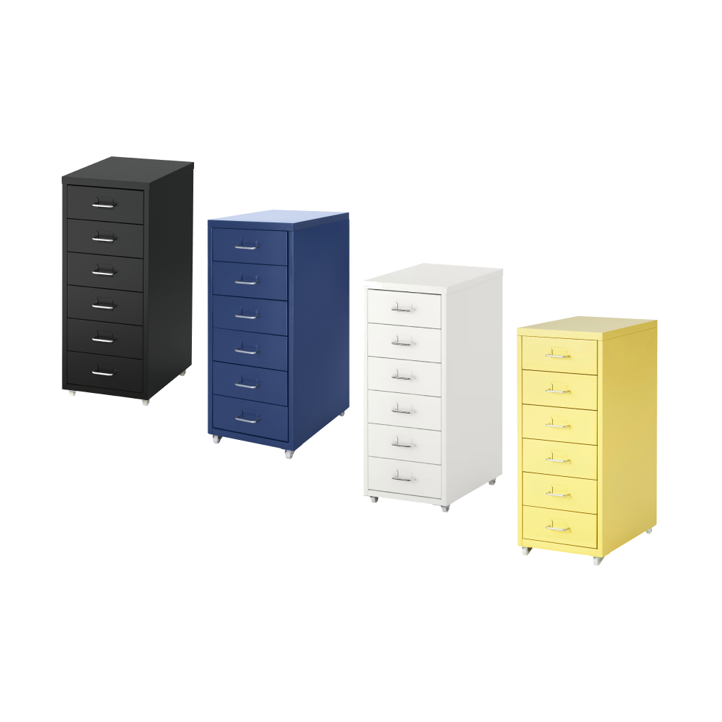 ตู้เอกสาร ตู้เก็บเอกสาร ตู้ลิ้นชักมีล้อเลื่อน Drawer unit HELMER