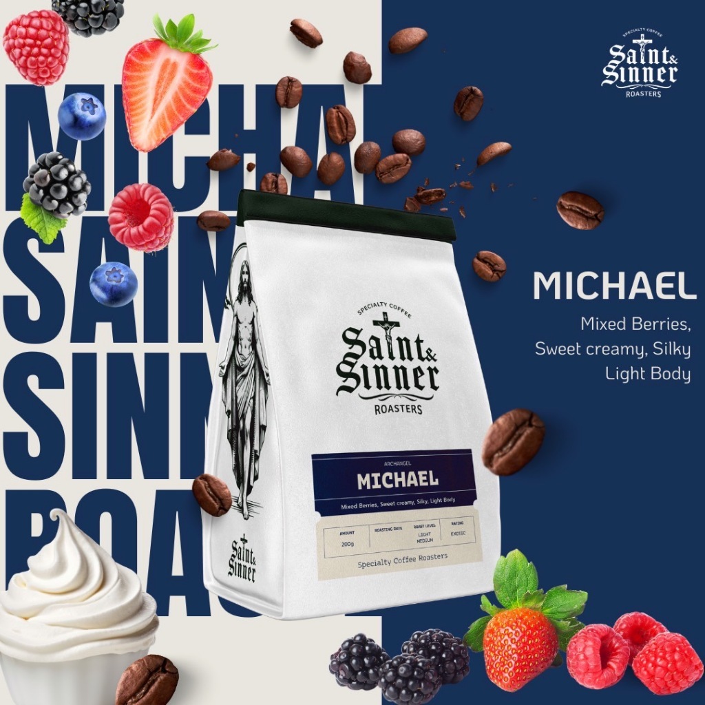 Archangel Michael - Mixed Berries / Royal Blue (เมล็ดกาแฟคั่ว) 200g.