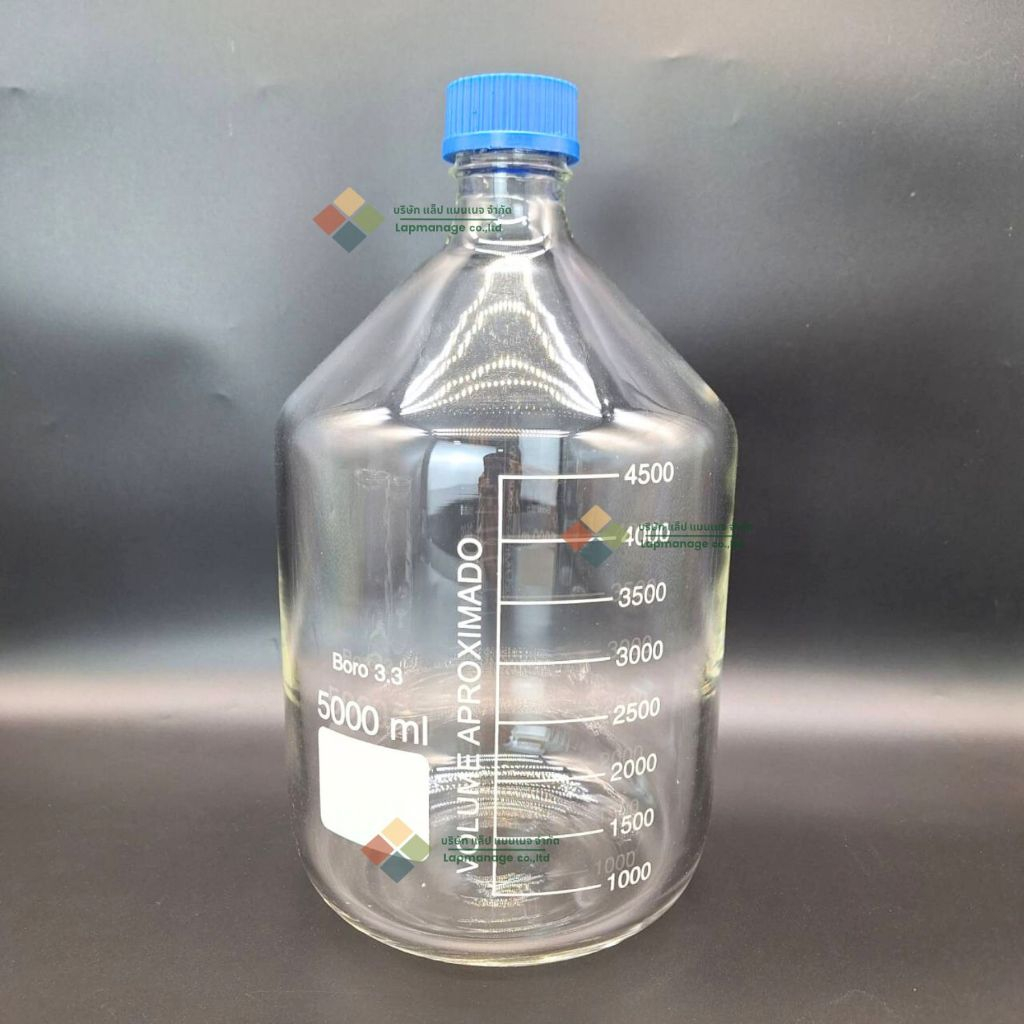 ขวดเก็บสารเคมี ,Duran Bottle / Reagent bottol 2000,5000ml