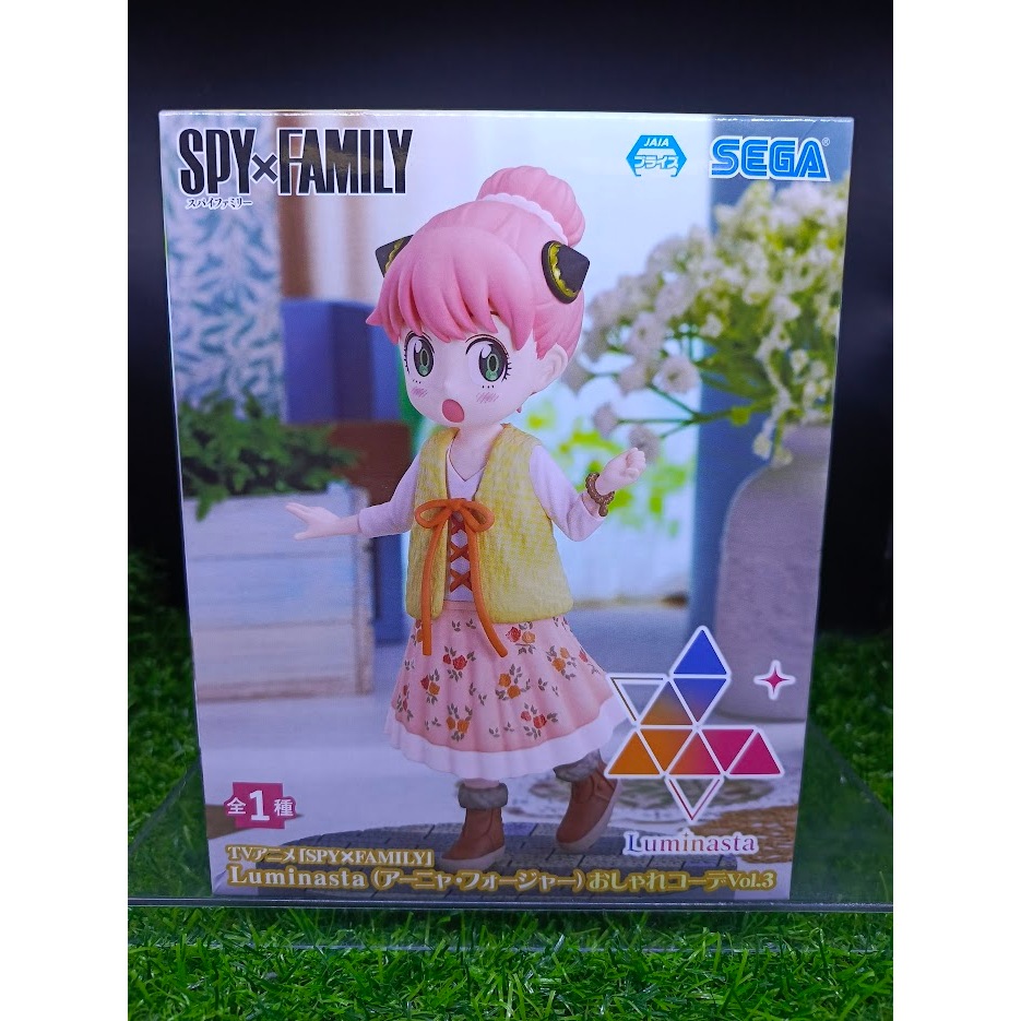 (ของแท้) อาเนีย Anya Spy x Family Sega Luminasta Figure Stylish Look Vol.3