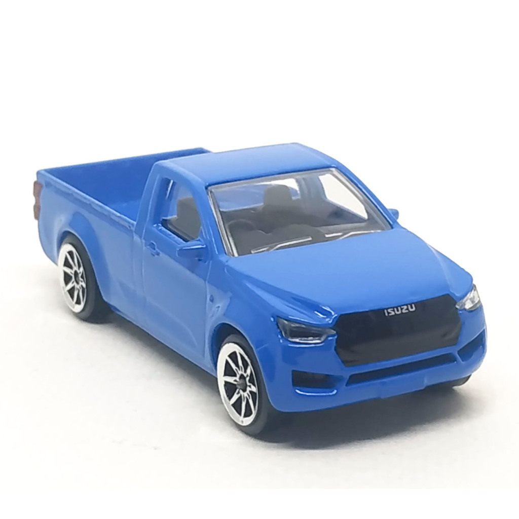 Majorette Isuzu DMAX สีฟ้า Scale 1/61 (8cm) ไม่มี package