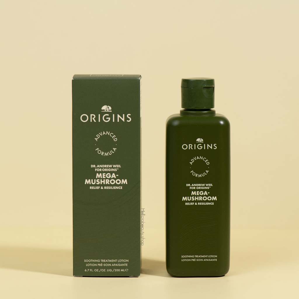 [เหลือ 863.- โค้ด "เก็บโค้ดหน้าร้าน"] ORIGINS™ MEGA-MUSHROOM RELIEF & RESILIENCE TREATMENT LOTION (ฉลากไทย ปีผลิต 2567)