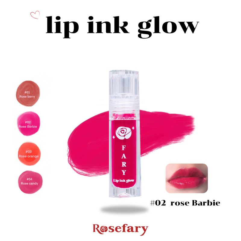 02 rose Barbie ติดทน สีชัด