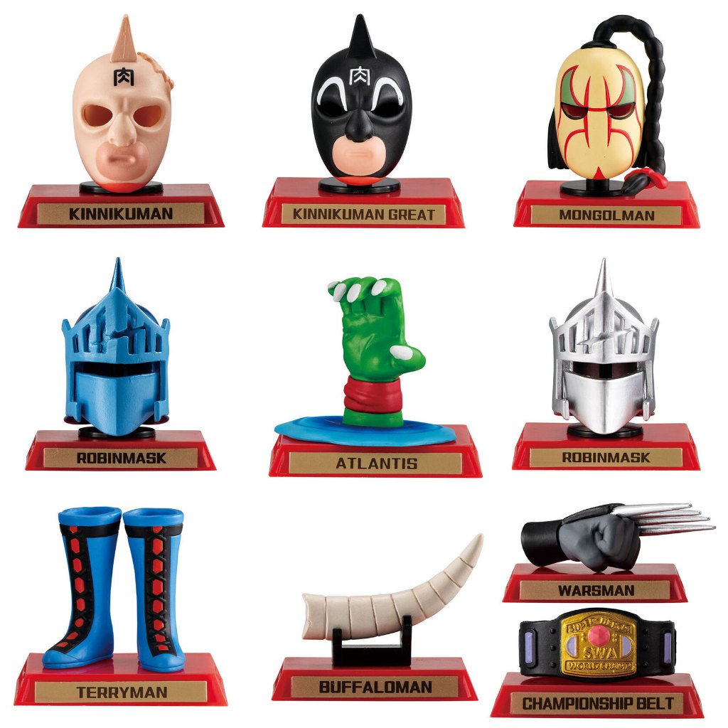 **ของแท้ พร้อมส่ง** กาชาปอง คินนิคุแมน คอลเลคชัน Kinnikuman Gashapon Collection