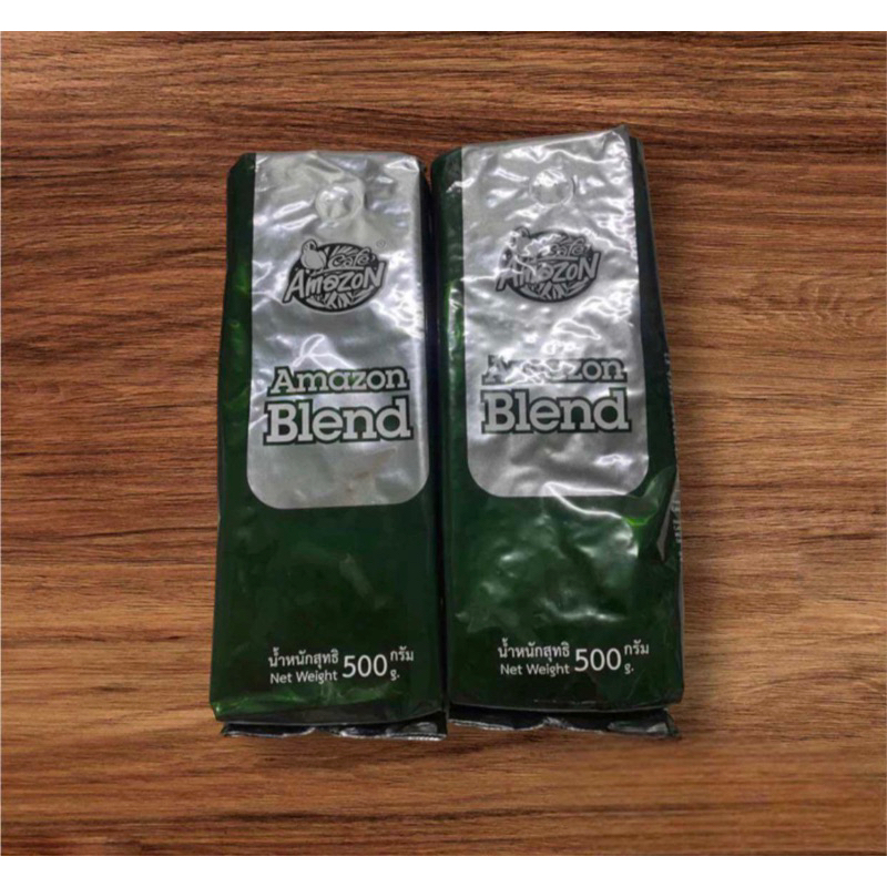 [จัดส่งไว]เมล็ด กาแฟขนาด 500 กรัม เมล็ด กาแฟคั่วแท้ blend ของแท้ 100%