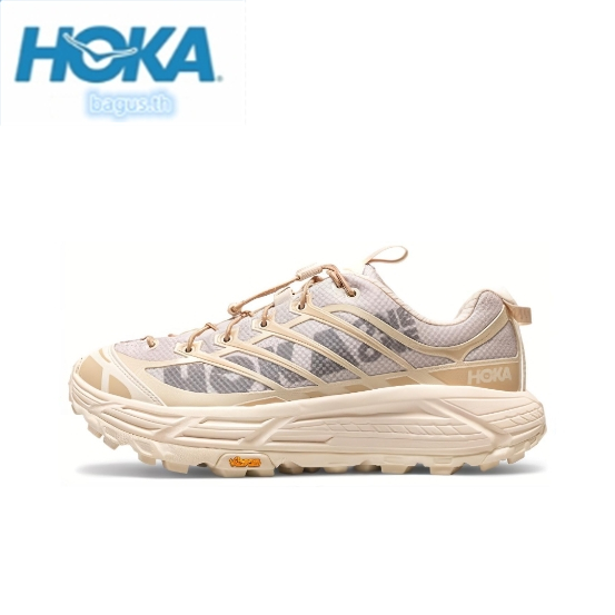 HOKA ONE ONE Mafate Three 2 beige ของแท้ 100 %