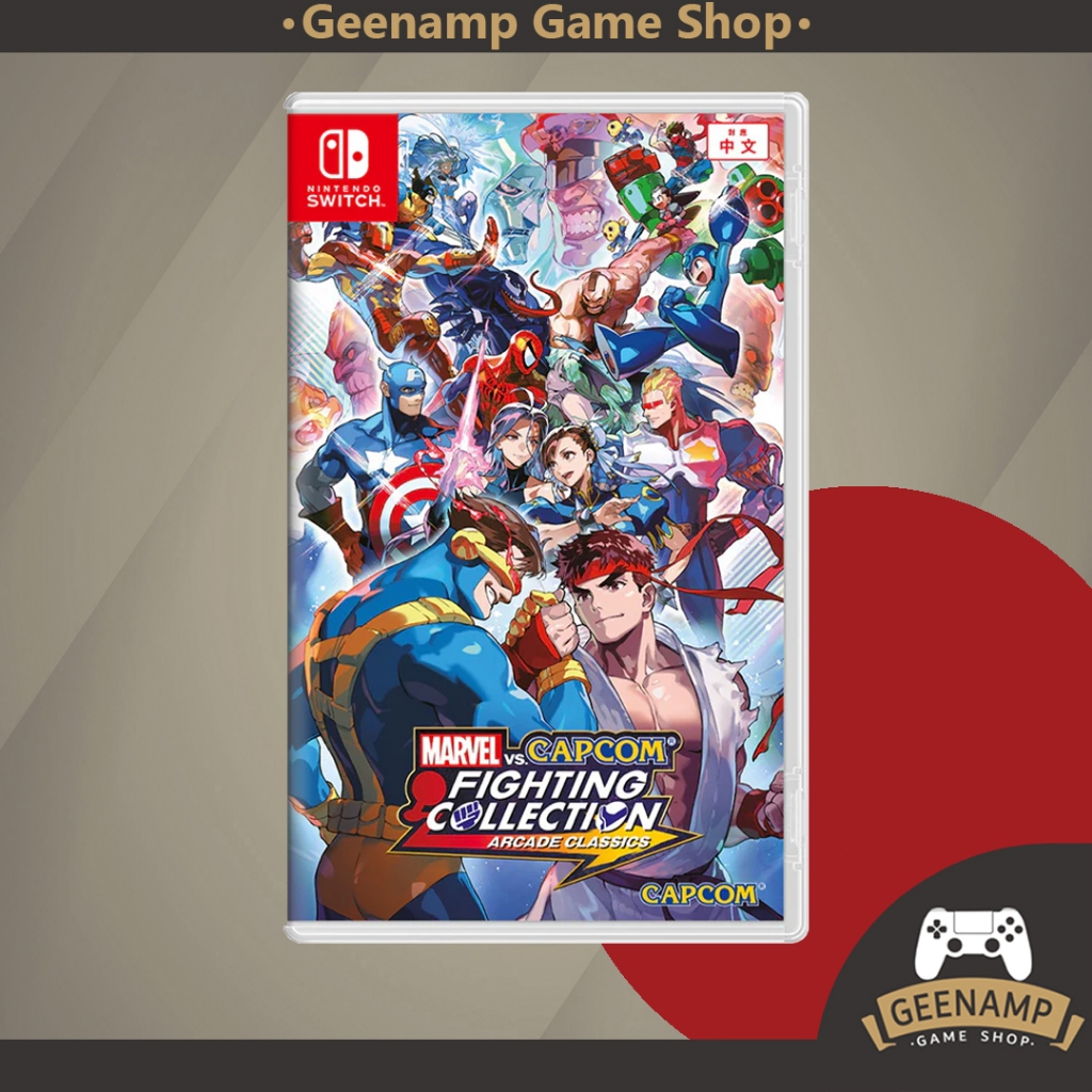 (คูปองShopeeลด20%) NSW [มือ1] Marvel vs. Capcom Fighting Collection : Arcade Classics (ASIA)(EN) - N