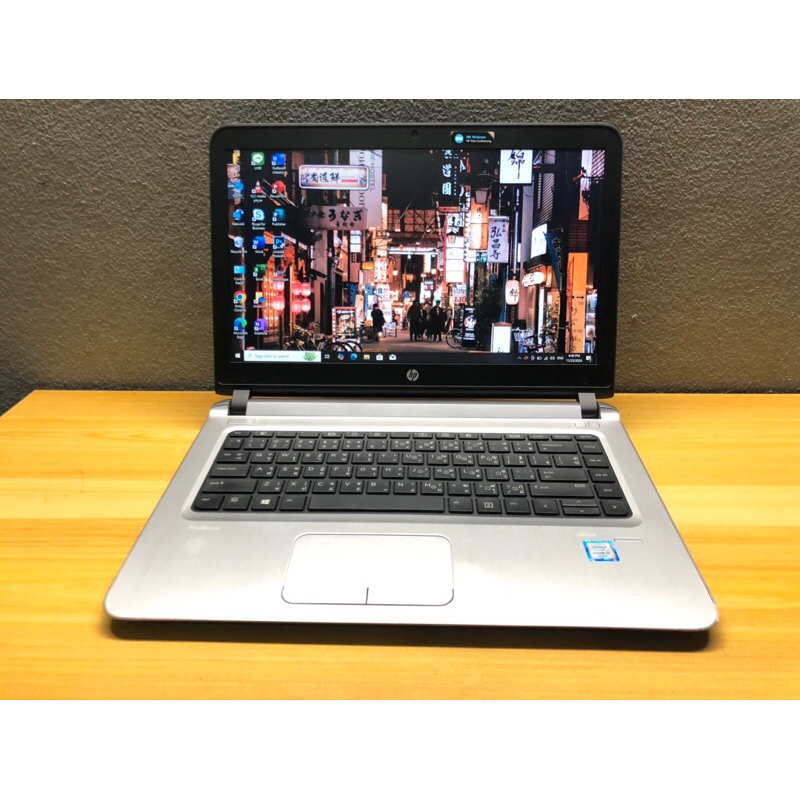 โน๊ตบุ๊คมือสอง HP ProBook 440 G3 Core i5-6200U(Gen6) มือสองสภาพใหม่ ใช้งานลื่นๆ มีโปรแกรม พร้อมใช้งา