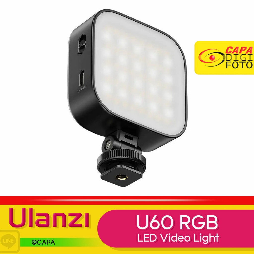 Ulanzi U60 RGB LED Video Light  [Black]