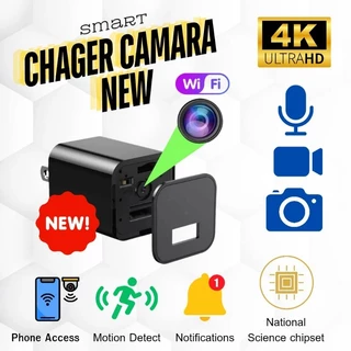 【พร้อมส่งจากไทย 🇹🇭】กล้องวงจรปิดจิ๋วไร้สาย WIFI (gen4 ล่าสุด) กล้องไร้สาย กล้องวงจรปิด 4k ไม่เห็นแม้แต่เลนส์กล้อง