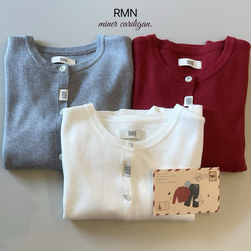 Roomry.n - miner cardigan เสื้อคลุม คาร์ดิแกน