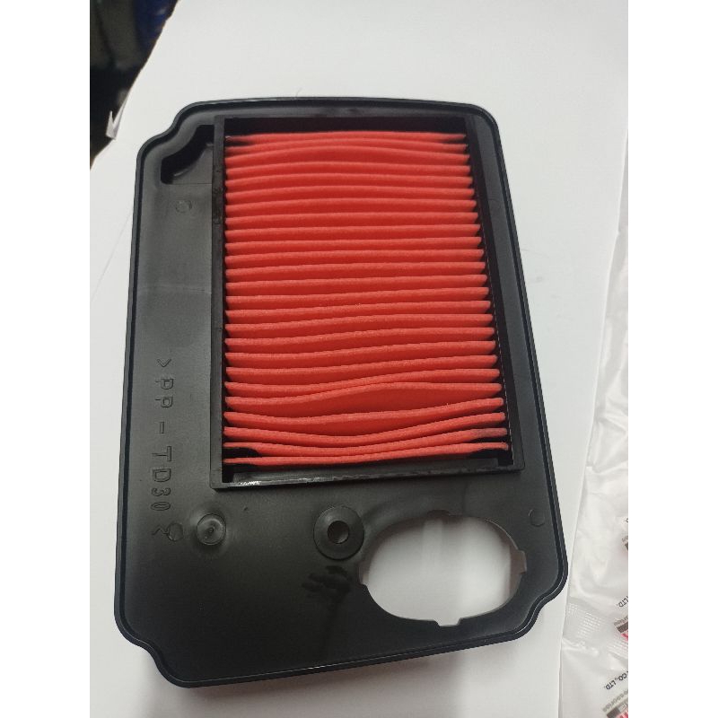 (แท้ศูนย์)4D0ไส้กรองอากาศรถมอเตอร์ไซค์ YAMAHA FINO รุ่นคาร์บู (4D0-E4450-00)