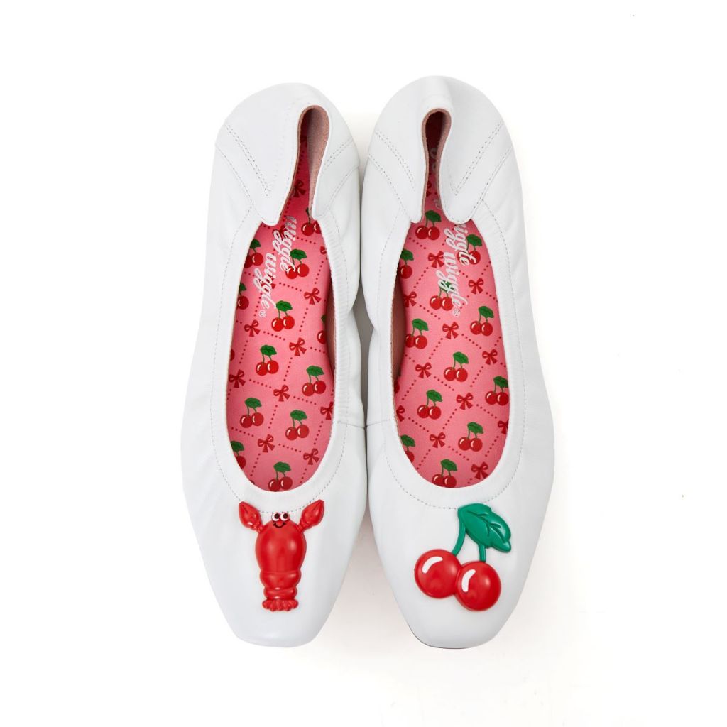 O&B รองเท้าหนังแกะ รุ่น AUDREY HAPPINESS II IN WHITE BLISS-11246SS07600F_F4WTXX