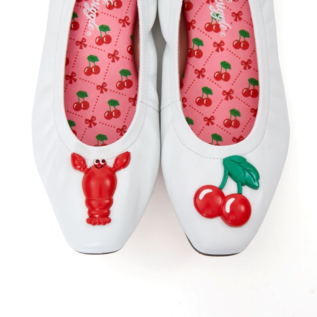 O&B รองเท้าหนังแกะ รุ่น AUDREY HAPPINESS II IN WHITE BLISS-11246SS07600F_F4WTXX