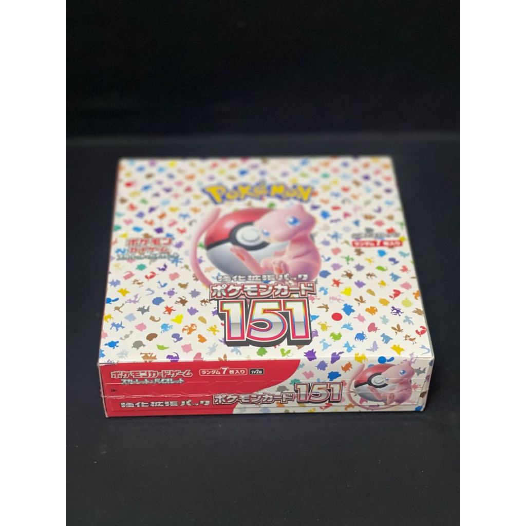 Pokemon card 151 Scarlet & Violet Booster Box sv2a Japanese New Factory Sealed