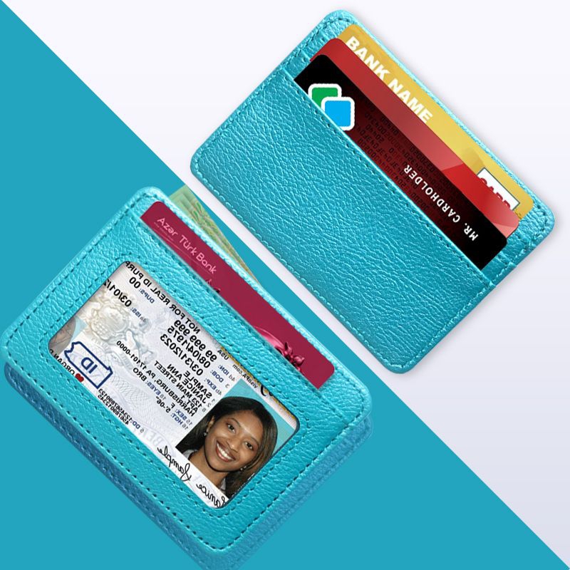 ซองใส่บัตรเครดิตหนังPUพร้อมส่ง🇹🇭