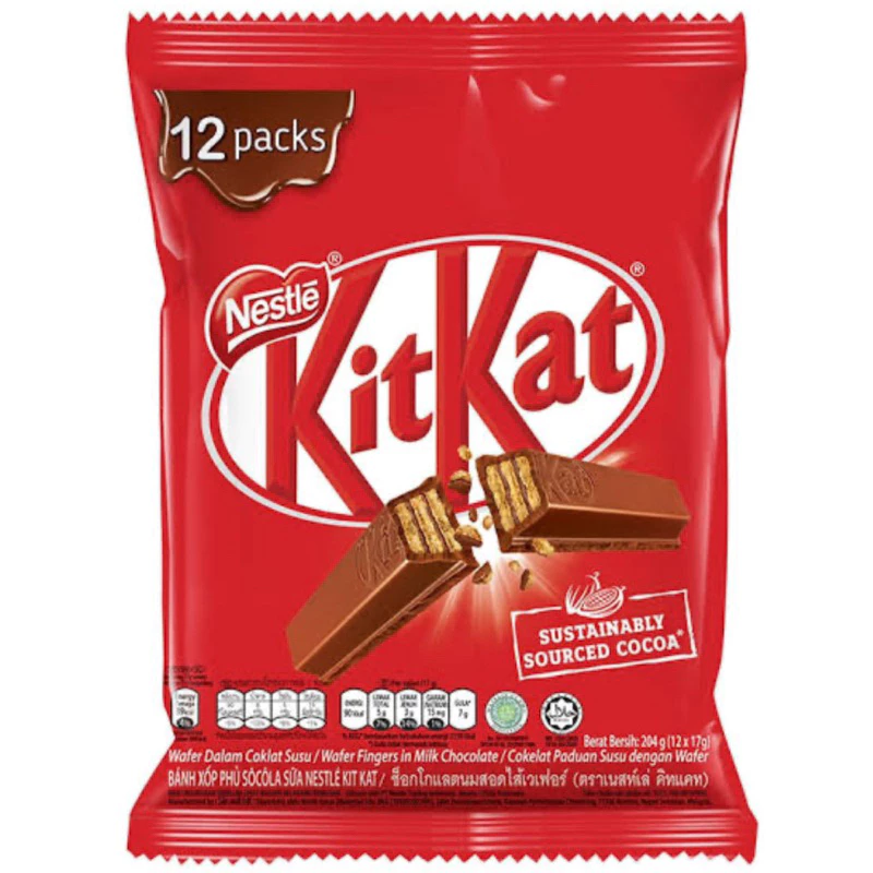 KitKat ถุง 10 ชิ้น 170g พร้อมส่ง