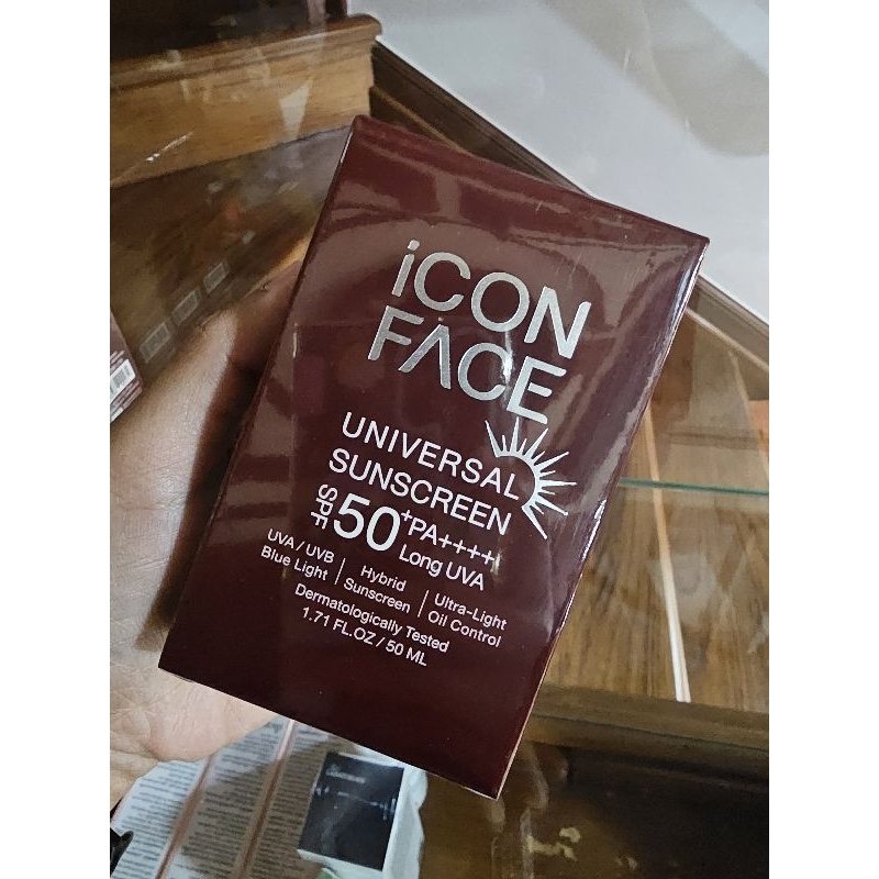 ครีมกันแดด iCon Face Universal Sunscreen SPF 50+ PA++++ Long UVA/UAB/Blue Light