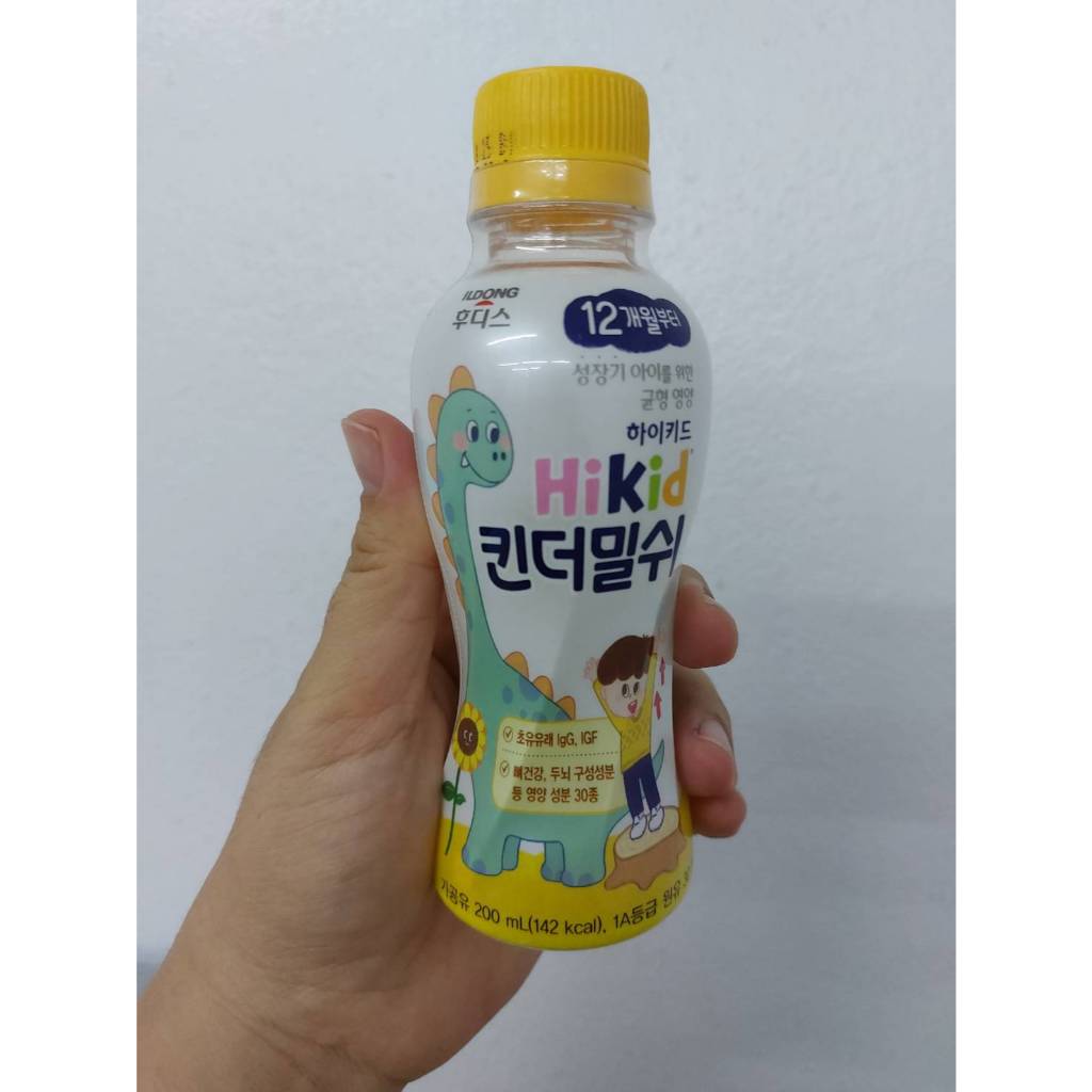 พร้อมส่งนมเกาหลี ่ของแท้ ILDONG HiKid Kindermilch นมเสริมแคลเซียม บำรุงระดูกและฟัน Lot Exp.2025.03.2