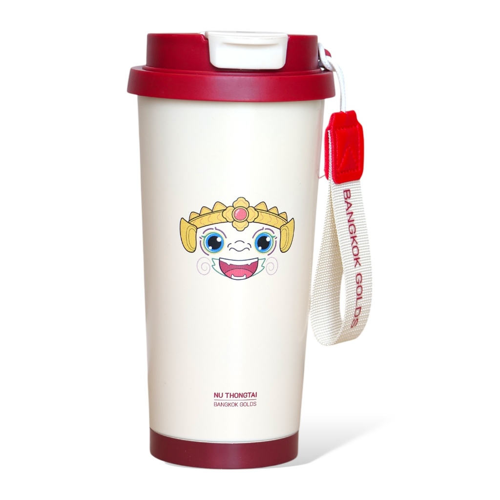 Bangkok Golds พี่นุห์ ทองไท: แก้วสเตนเลส เก็บอุณหภูมิ ร้อน-เย็น