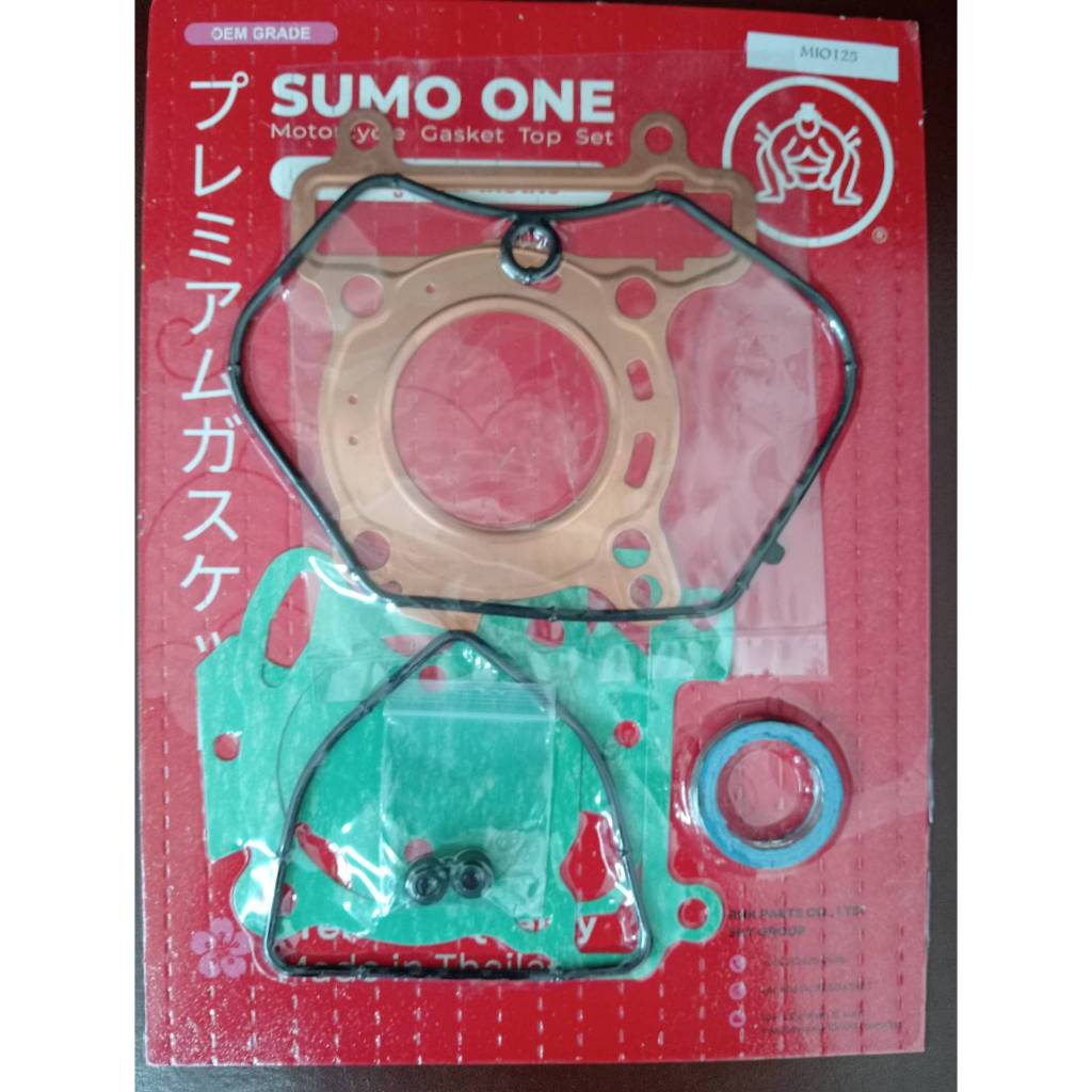 ปะเก็นตราซูโม่วัน เกรดเอ MIO125 ฝาสูบทองแดง(ชุดเล็ก) SUMO ONE Gasket Grade A MIO125 (Top Set)