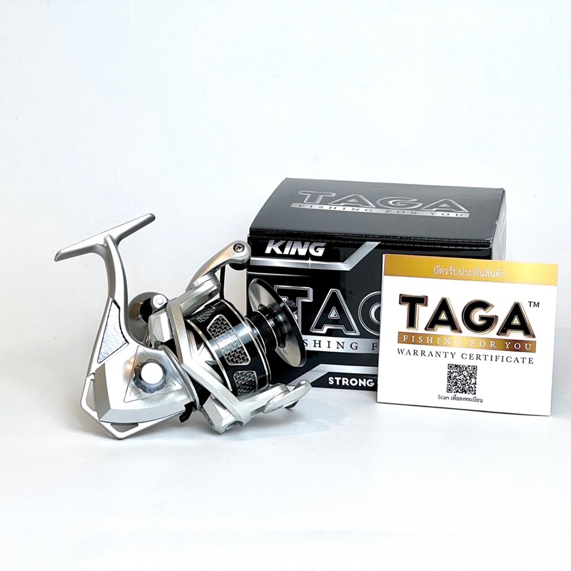 รอกทาก้า TAGA-ONE(ทาก้าวัน) ลอกทรงพลัง กำลังเบรค 20kg งานทะเล งานหน้าดิน ราคาสุดคุ้ม