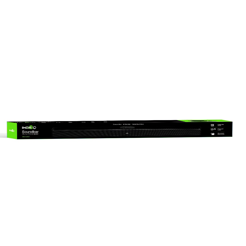 HNT ลำโพงซาวบาร์ดูหนัง Soundbar Speaker BT 5.3 ดอกลำโพง 52 mm 2ตัว IMS3001