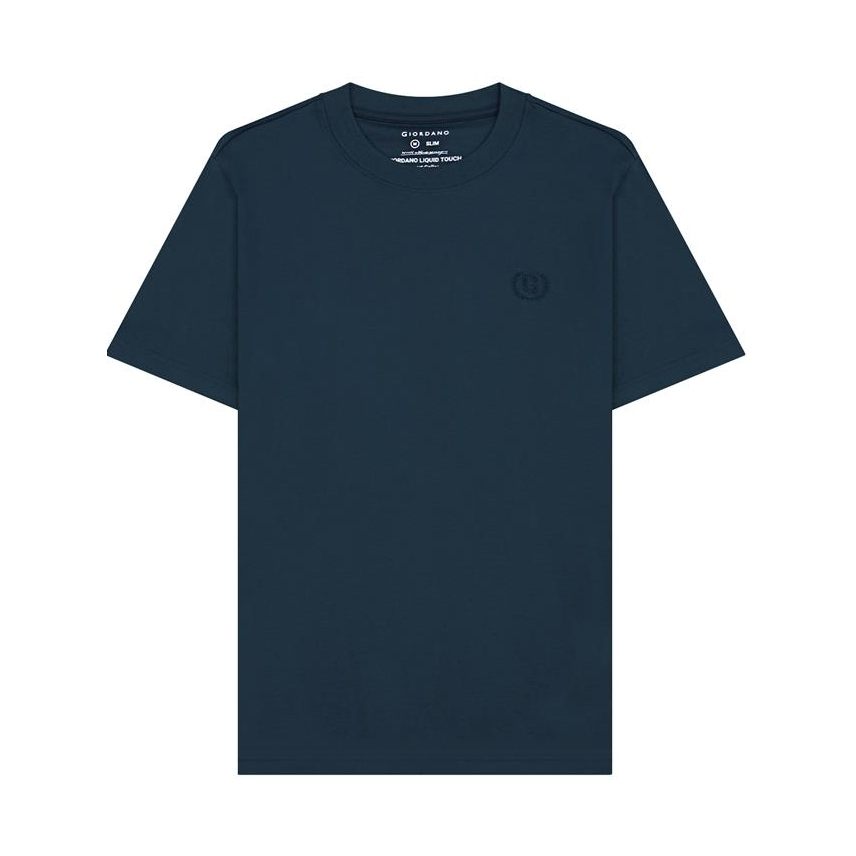 GIORDANO เสื้อยืดผู้ชาย Men's Liquid Touch Tee 01023802