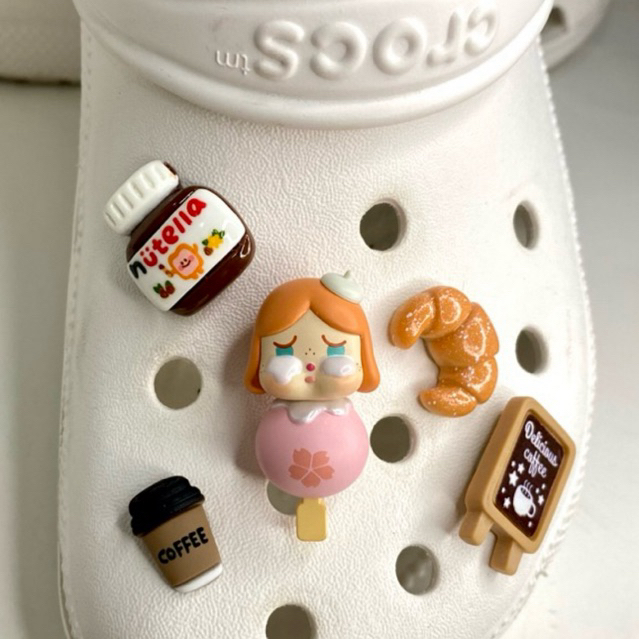 [พร้อมส่ง 🇹🇭] เซทจิบบิท jibbit ครายเบบี้ ลาบูบู้ มอลลี่ ติดรองเท้า Crocs งาน DIY💢 ของแท้ #จิบบิท #ji