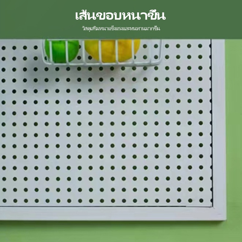 ชั้นเก็บของรูวงกลมสแตนเลสชั้นวางจอแสดงผลเครื่องมือฮาร์ดแวร์คณะกรรมการแขวน