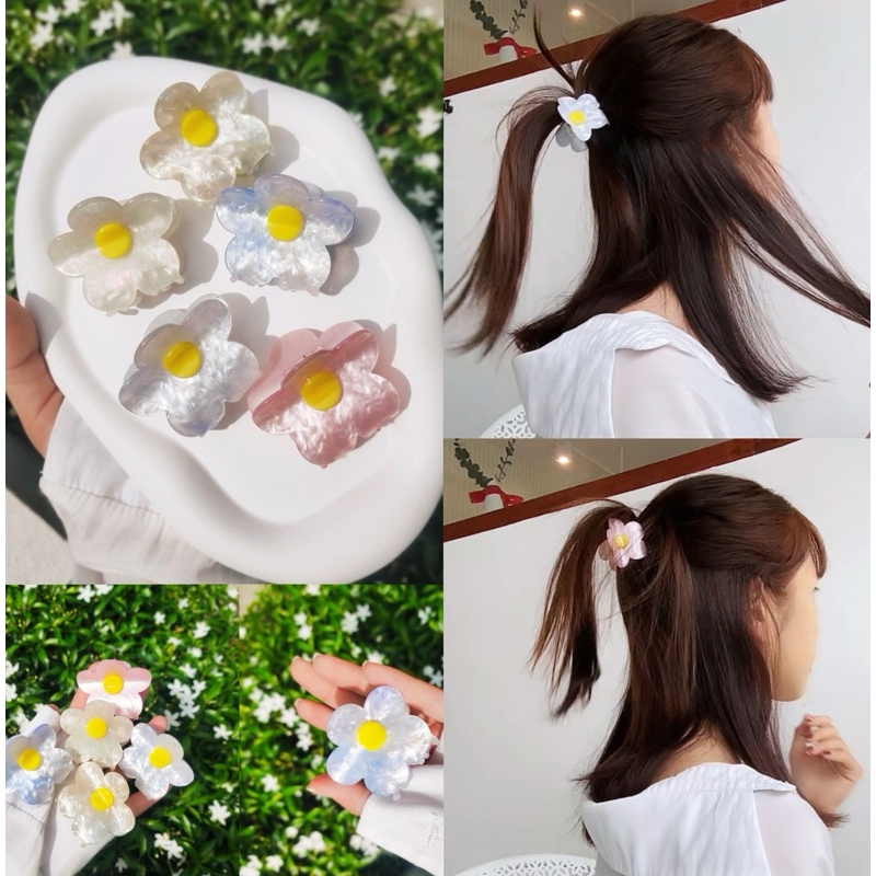 พร้อมส่ง กิ๊บหินอ่อน ที่หนีบผมลายหินอ่อน น่ารัก มินิมอล สาวหวานสีพาสเทล