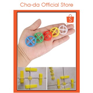 อุปกรณ์จัดแนวกระเบื้อง 1แพ็ค/100ชิ้น อุปกรณ์ปรับระดับกระเบื้…