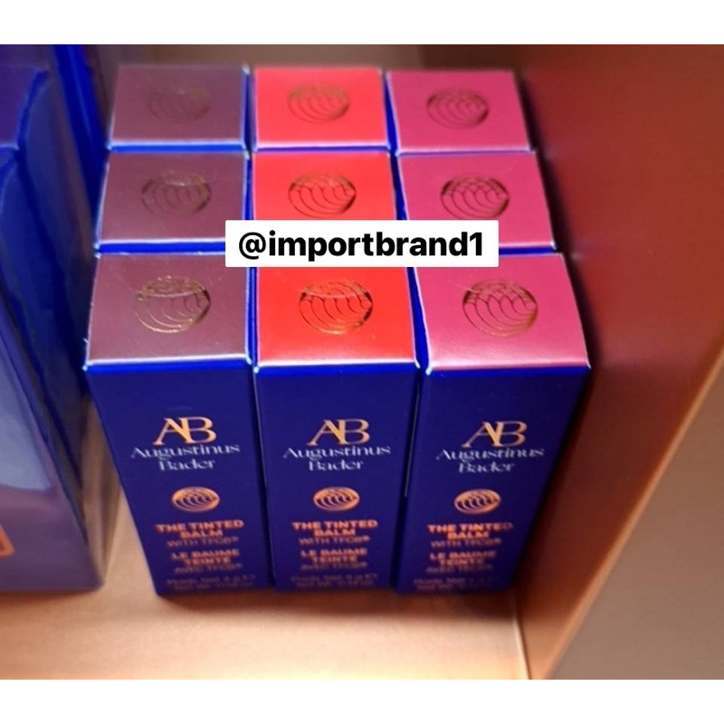 (กดโค้ดลดเพิ่ม) Augustinus Bader Tinted Lip balm