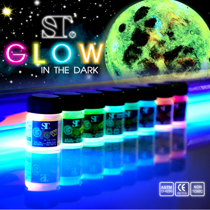 ST GLOW IN THE DARK สีเรืองแสง