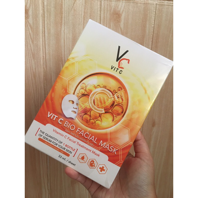 RATCHA VIT C BIO FACIAL MASK 1 กล่อง