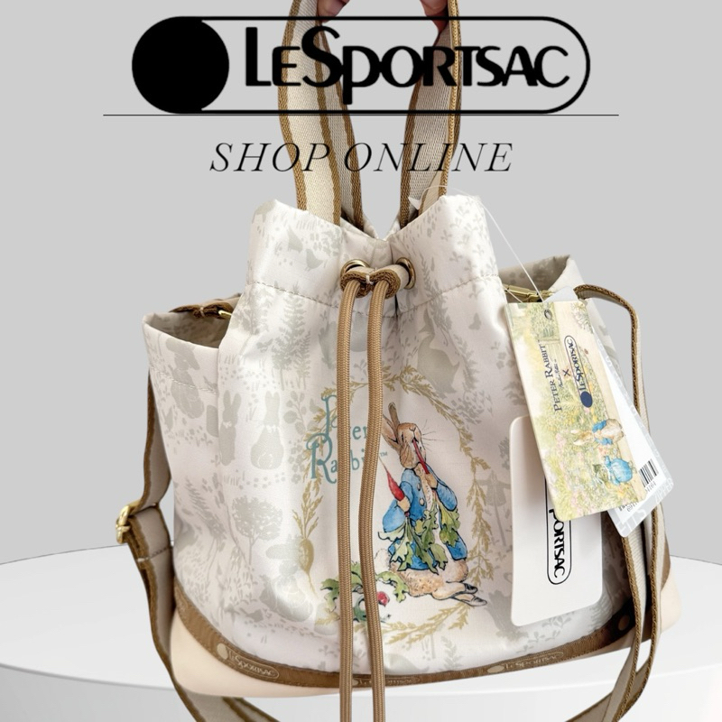 Le Sportsac x Peter Rabbit แท้ กระเป๋าที่ตอบโจทย์การใช้งานสุดๆ แถมมากับลายของความน่ารัก