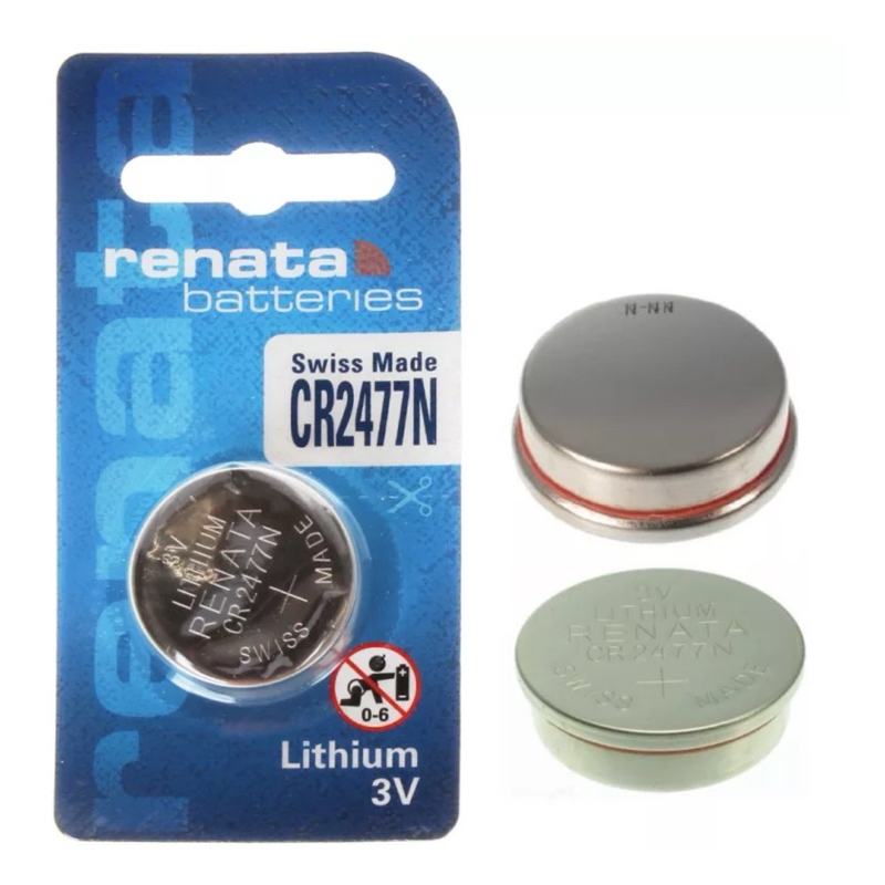 ถ่าน Renata CR2477N Lithium 3V 1ก้อน Made in Switzerland ของใหม่ ของแท้