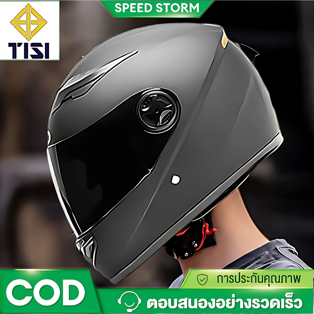 speed storm หมวกกันน็อค หมวกกันน๊อก รถจักรยานยนต์ กันลม กันน้ำ ทนต่อการใช้งาน หมวกกันน็อคเต็มใบ