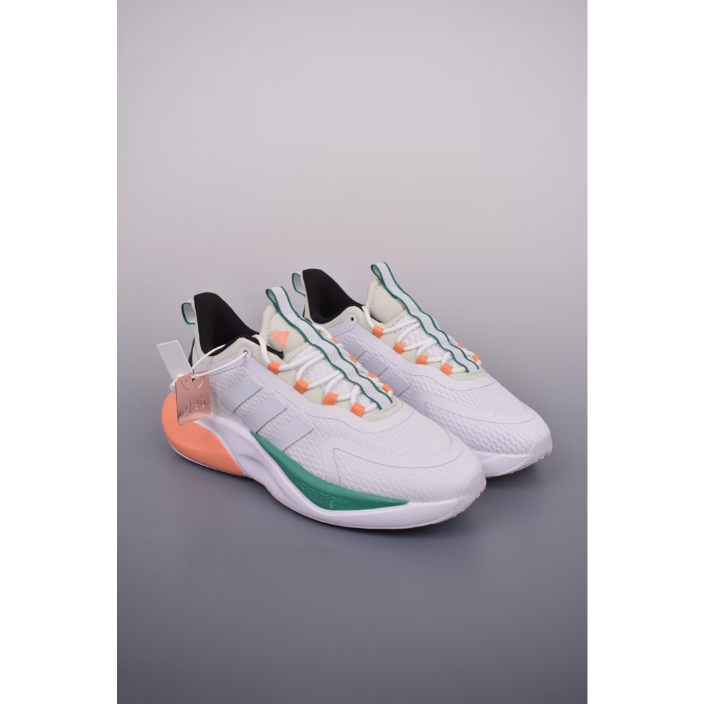 ผลิตภัณฑ์ถ่ายจริง adidas ALPHABOOST V1 Sustainable รองเท้าทำงานต่ำ HP6618DD