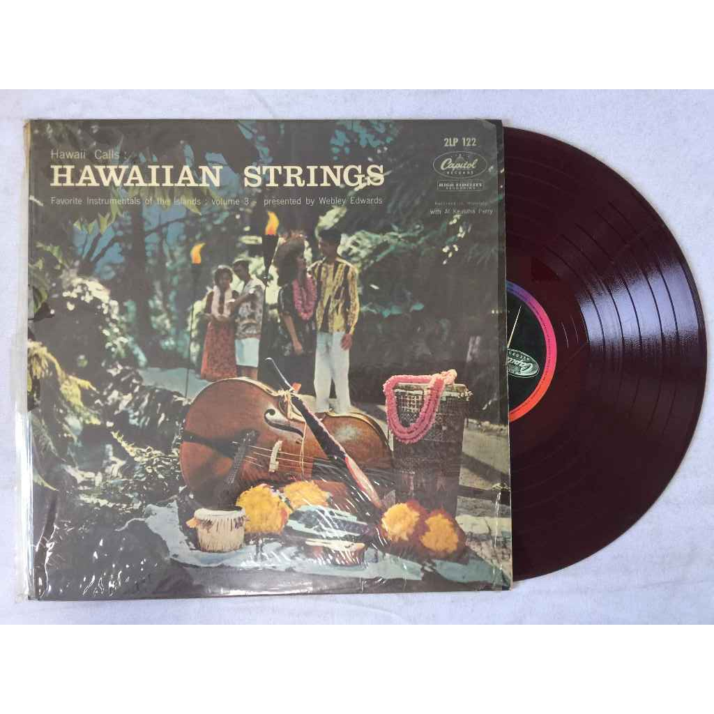 Webley Edwards and the Hawaii Calls Orchestra - Hawaiian Vamp ขนาด 12 นิ้ว LP A60