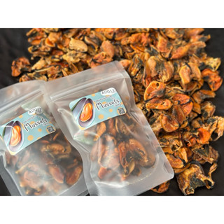 หอยแมลงภู่อบแห้ง 40g (Mussels Jerky) ขนมสุนัข ขนมแมว