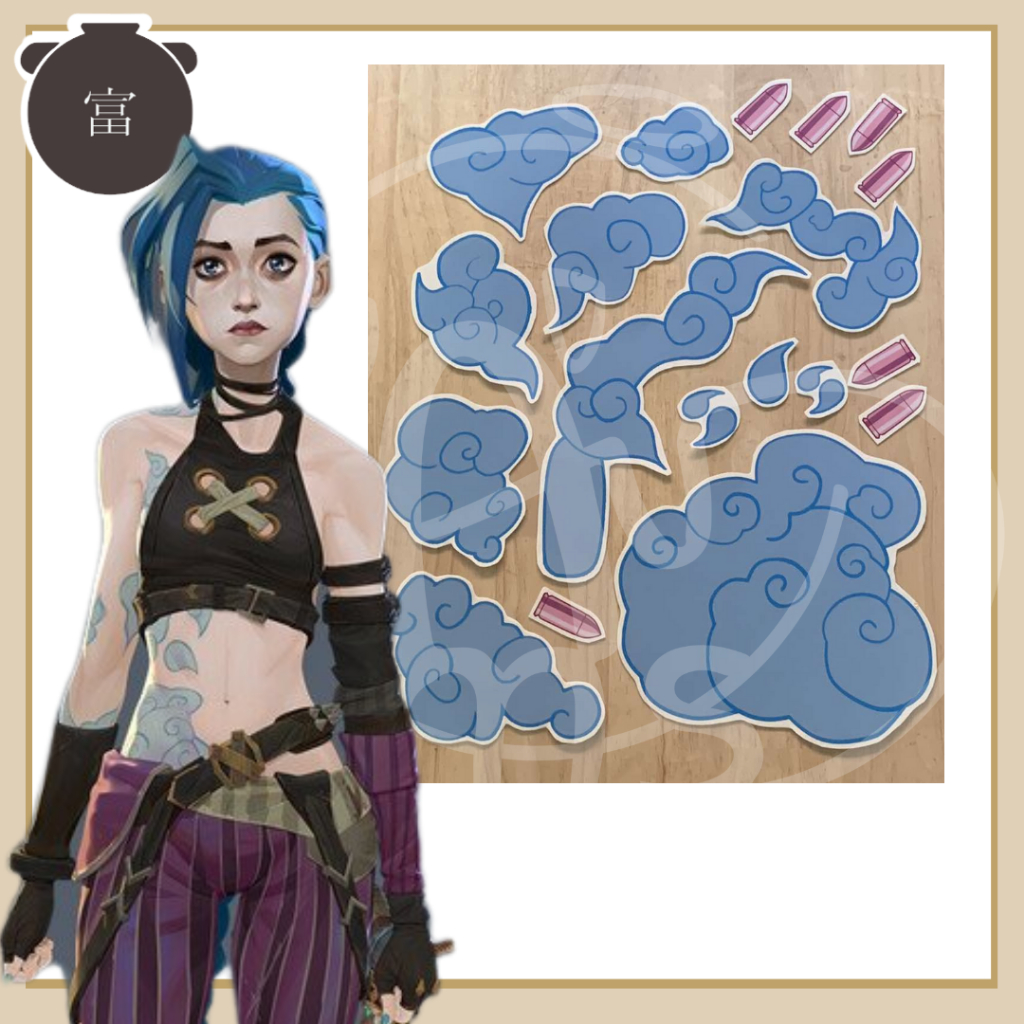 Tattoo - Arcane: League of Legends - Jinx